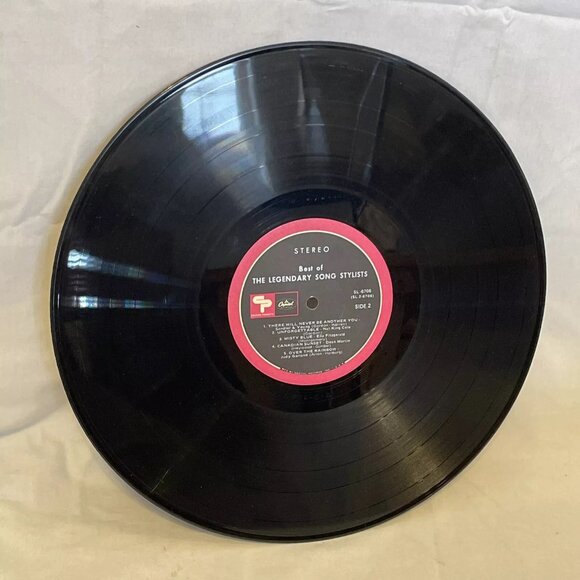 RECORD ONLY Best Of The Legendary Song Stylists (Vinyl, 1971) Creative Products - Picture 5 of 6